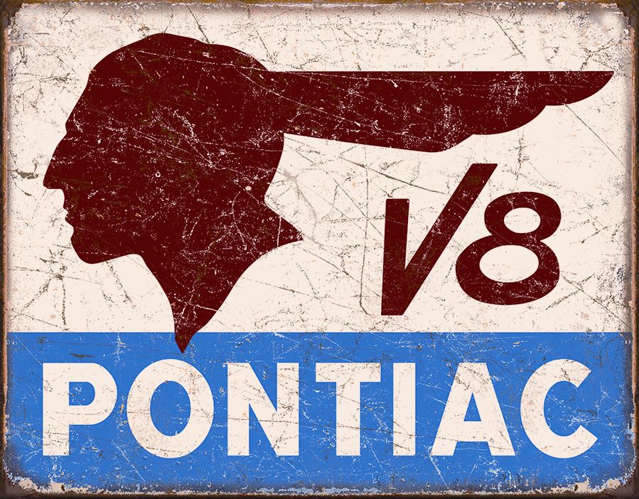 Pltskylt/Pontiac
