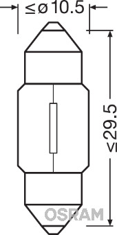 Gldlampa SV8.5-8 10W
