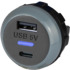 USB-A+C laddare 12/24V 5V 3,6A