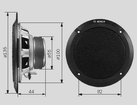 Speaker 135, 30W, 4 Ohms/par