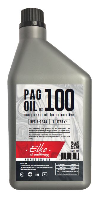 Kompressorolja PAG100 R134a 1l