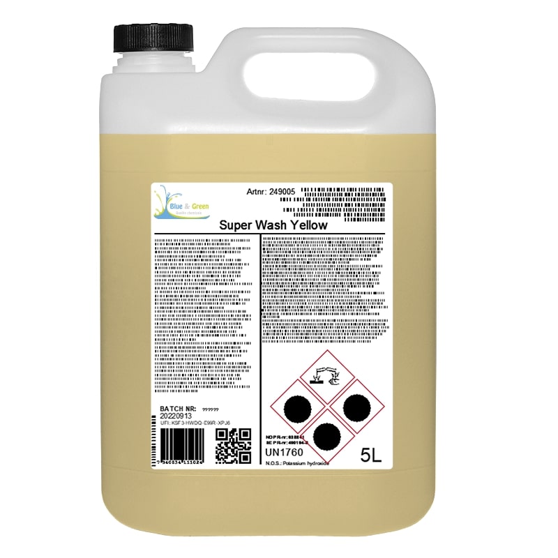 Super Wash Yellow 5L