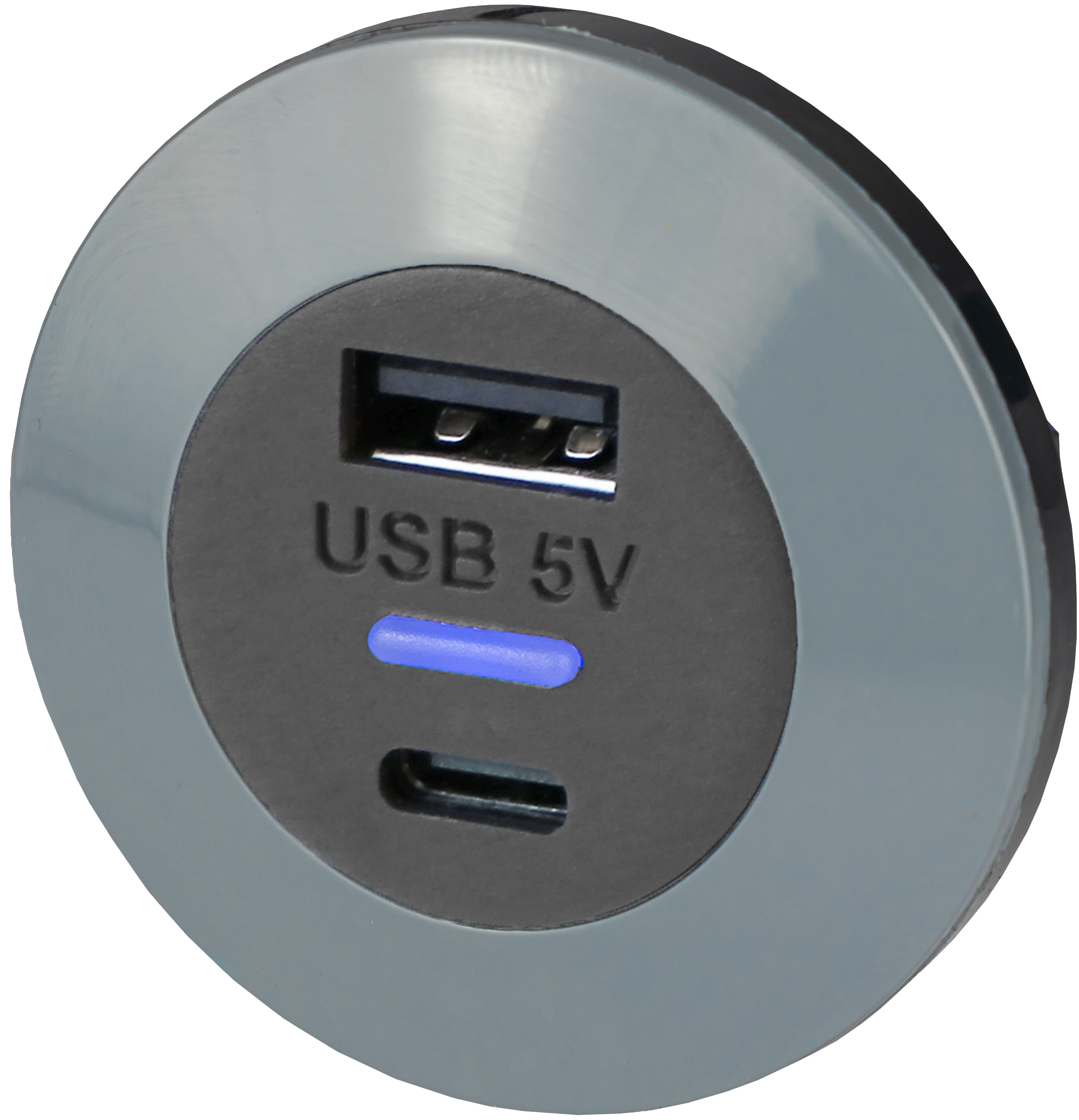 USB-A+C laddare 12/24V 3.0A