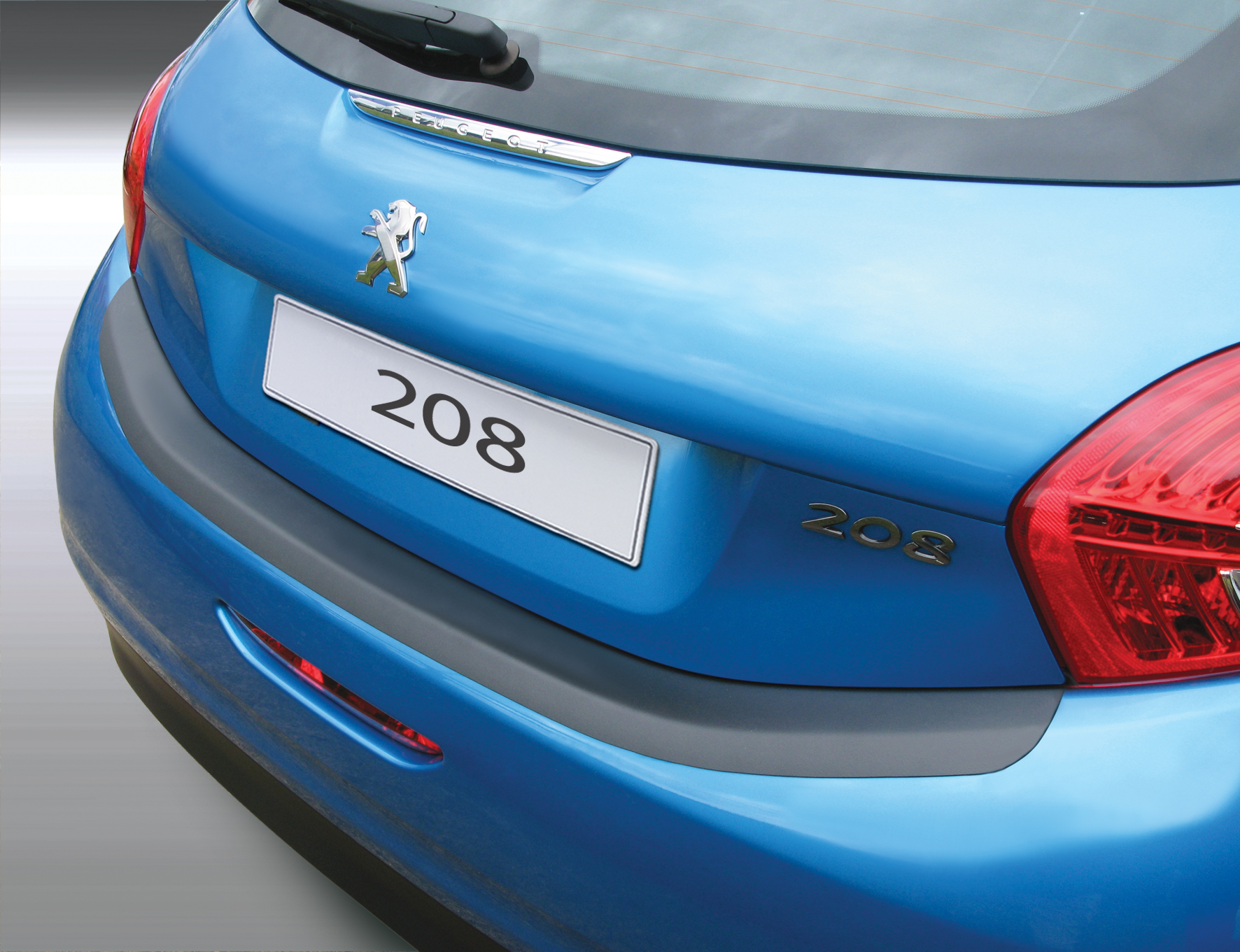 Takapuskurin kolhusuoja Peugeot 208 3/5d 4/2012-