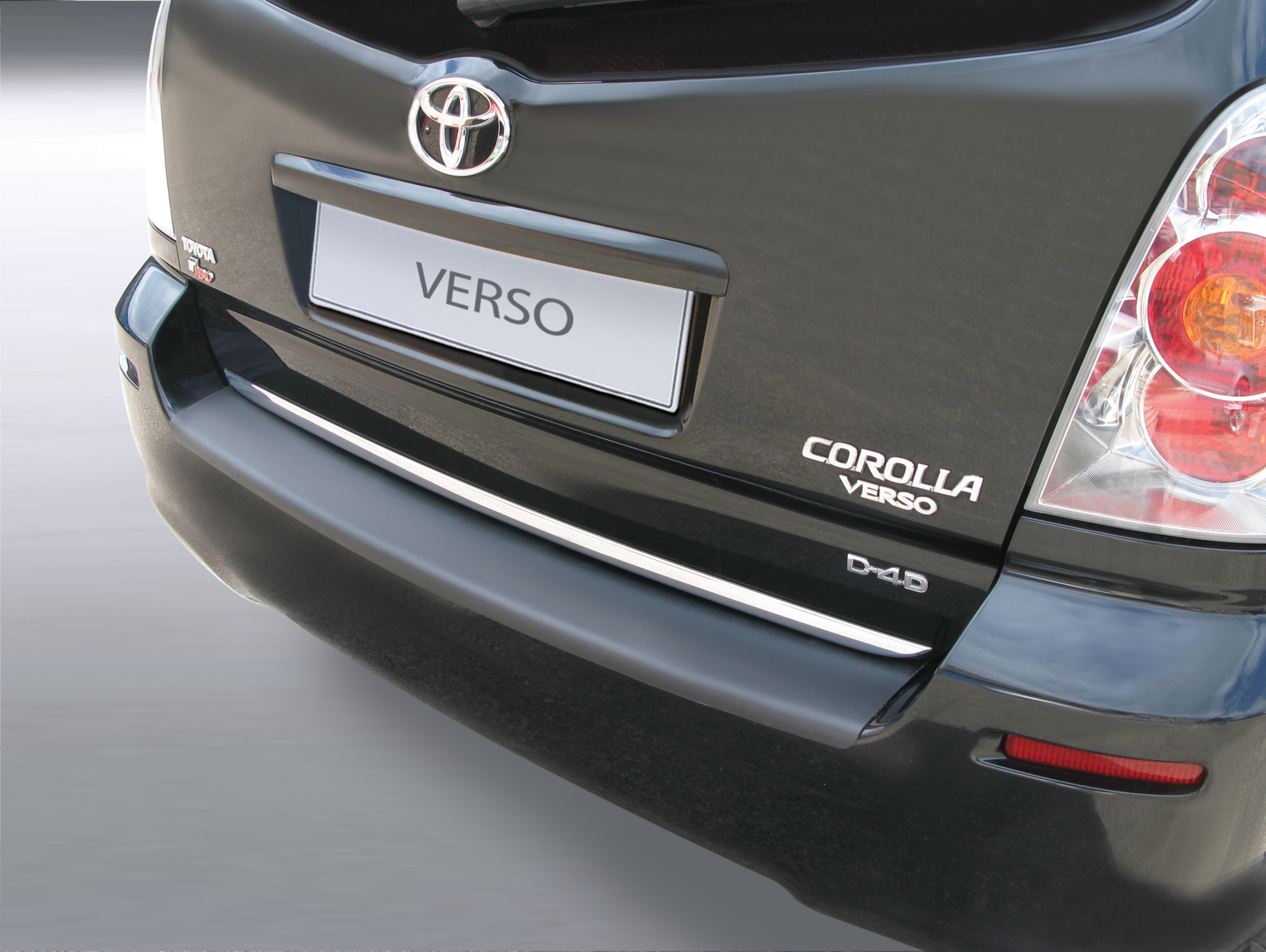 Takapuskurin kolhusuoja Toyota Corolla Verso 3/04-3/09