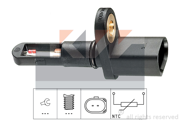 Sensor Insugslufttemperatur