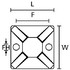 Mont.plate f strips (1=100st)